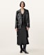 Billie Relaxed Fit Leather Biker Jacket