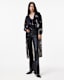 Avala Printed Draped Top