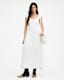Eliza Scoop Neck Slim Fit Maxi Dress
