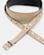 Delilah Tapered Leather Wrap Around Belt