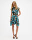 Fleur Asymmetric Hem Mini Dress