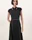 Amari High-Neck Midi Dress