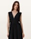 Xanthe Lace-Trimmed Maxi Dress