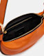 Half Moon Leather Crossbody Bag