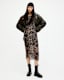 Nora Waima Slim Fit Ruched Midi Dress