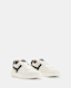 Vix Low Top Round Toe Leather Trainers