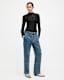 Avril Roll Neck Open Stitch Jumper