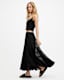 Eva Elasticated Waist Tiered Maxi Skirt