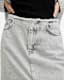 Honor Frayed Denim Maxi Skirt