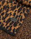 Anita Leopard Print Jacquard Scarf