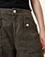 Val High-Rise Cargo Linen Blend Trousers