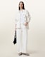 Hettie Frayed Oversized Cotton Shacket
