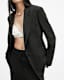 Averie Pinstriped Relaxed Fit Blazer