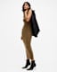 Katarina Boat Neck Slim Fit Maxi Dress