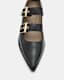 Susan Buckle Leather Shoes