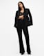 Sevenh High-Rise Slim Flared Trousers