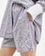 Karina Relaxed Fit Pinstripe Shorts