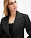Lacey Tailored Lace Trim Blazer