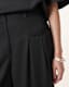 Zenni Mid Rise Wide Leg Trousers