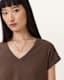 Anna V-Neck Short Sleeve T-Shirt
