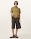 Leslie Satin Short Sleeve Top