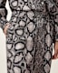 Charli Wide Leg Snake Print Trousers