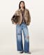 Reya Cropped Suede Mac