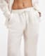 Jade Linen Wide Leg Trousers