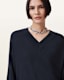 Julieana V Neck Wool Jumper