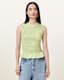 Ode Smocked Sleeveless Tank Top
