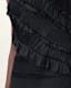 Nyla Sleeveless Shirred Midi Dress