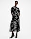 Laverna Floral Lace Trim Maxi Dress