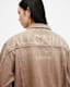 Willow Oversized Denim Trucker Jacket