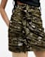 Gloria Mesh Floral Print Kora Mini Skirt