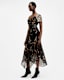 Leah Floral Print Midi Dress