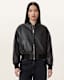Zenith Leather Bomber Jacket