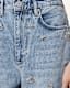 Blake Embellished Wide Leg Denim Jeans