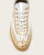 Thelma Metallic Low Top Trainers