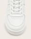 Vix Low Top Round Toe Leather Trainers