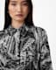 Leyla Silk Linen Blend Shirt Dress