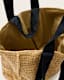 Lullah Woven Straw Tote Bag