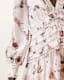 Zora Floral Ruffle Midi Dress