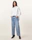Toria Organic Cotton Dipped Hem Shirt