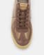 Jaimee Metallic Leather Trainers