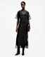 Izabela Embellished Mesh Maxi Dress
