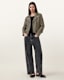 Dalby Slim Fit Leather Biker Jacket