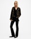 Balfern Belted Suede Biker Jacket