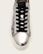 Shana Low Top Metallic Leather Trainers