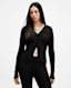 Cruz Ribbed Knitted Cardigan