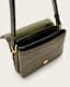 Jupiter Snake Effect Leather Crossbody Bag